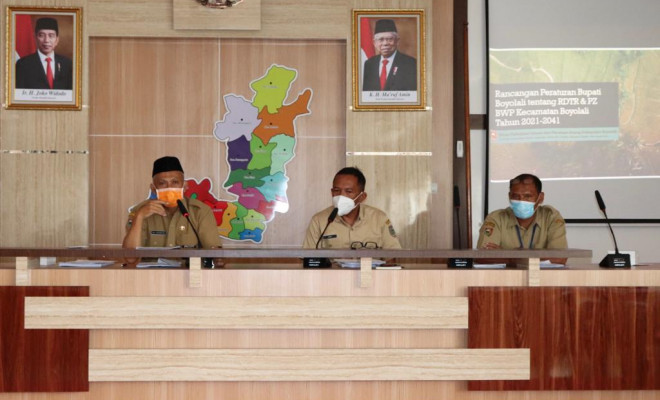 RDTR Kecamatan Boyolali Menuju Perbup